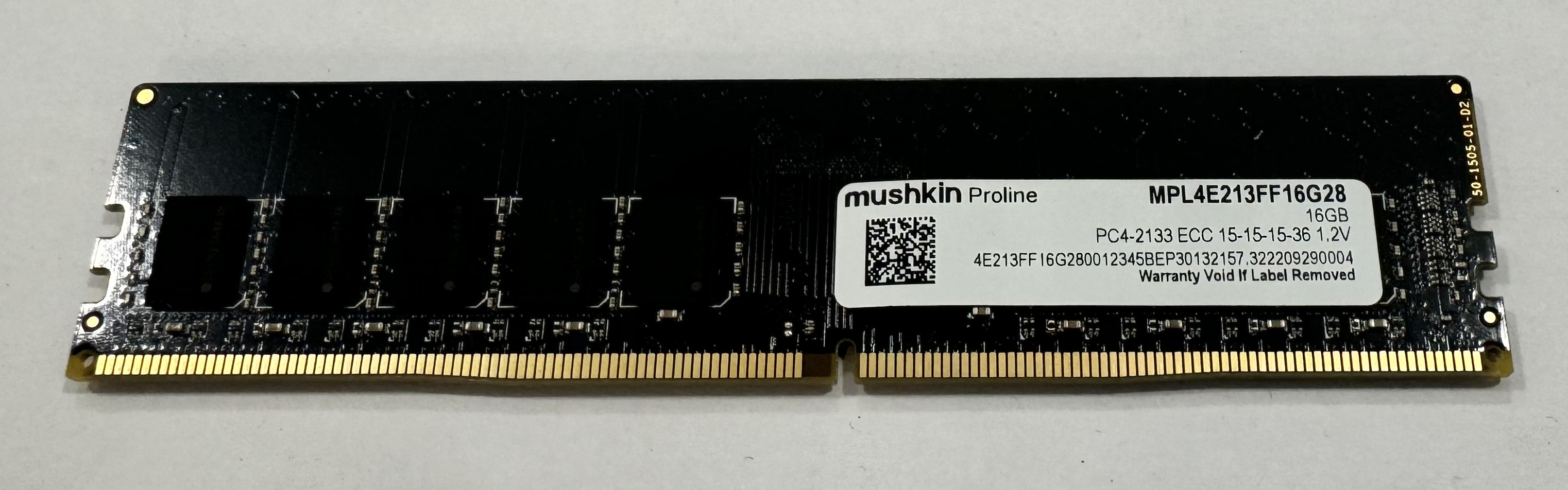 Mushkin DDR4 16GB 2133-15 ECC 2Rx8 DIMM DDR4-RAM