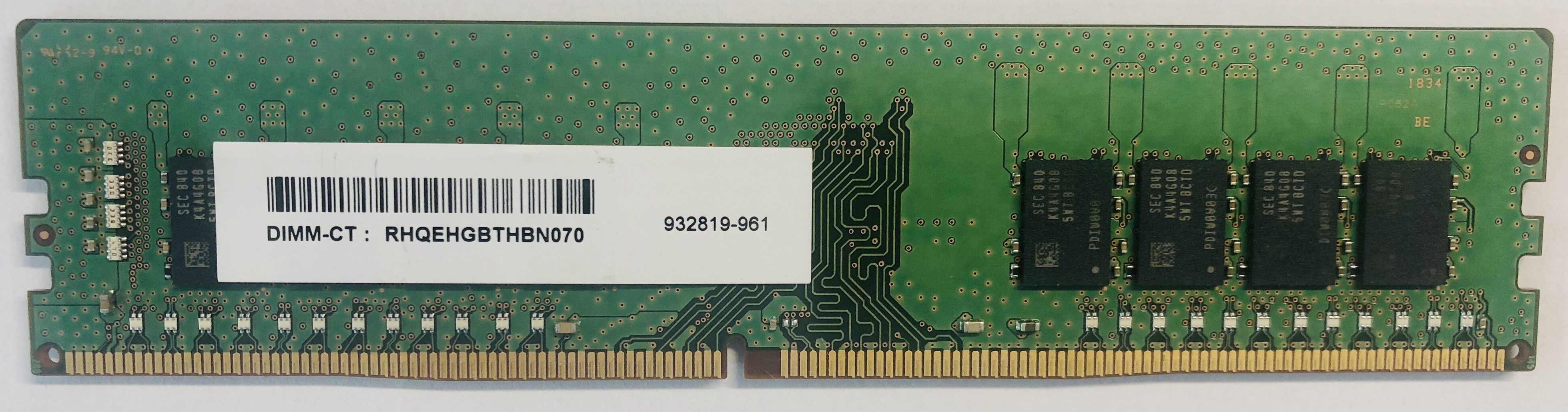 Samsung DDR4 RAM DIMM  8GB 2Rx8 2666MHz / PC4 21300 *gebraucht*
